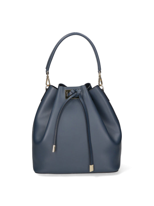 borsa a mano da Donna in Vera Pelle | Gave Lux | GLX22807323FBG-P217_BLU_NOTTE