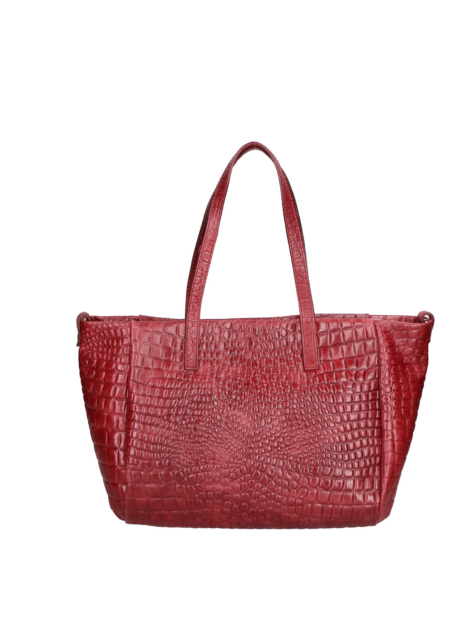 Borsa a spalla da Donna in Vera Pelle | Gave Lux | GLX220649923FBG-037_BORDO