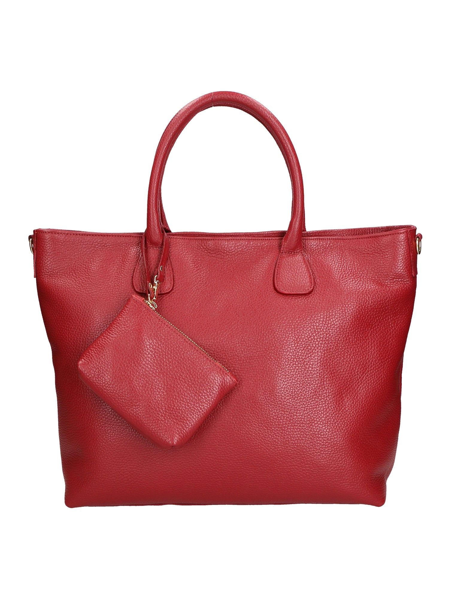 borsa a spalla da Donna in Vera Pelle | gave lux | GLX220652123FBG-D10_ROSSO_SCURO