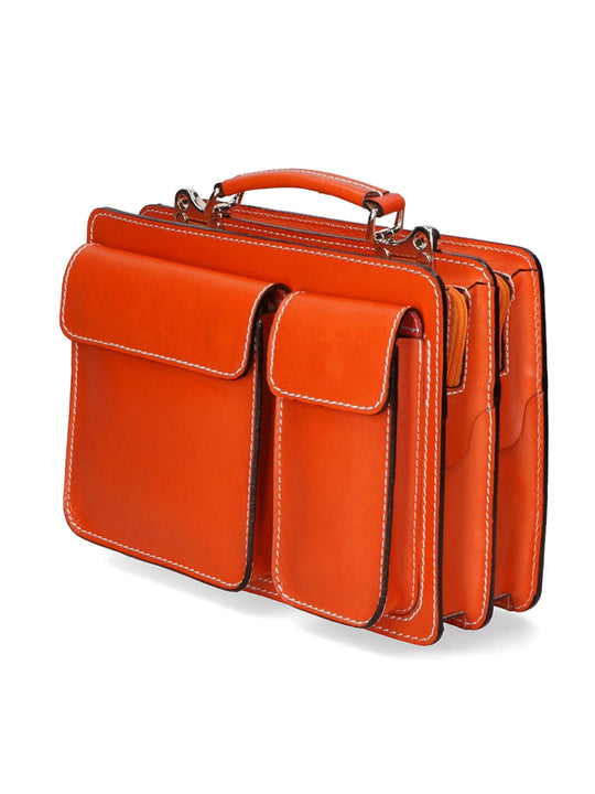 Dalila Borsa da lavoro Unisex in Vera Pelle
