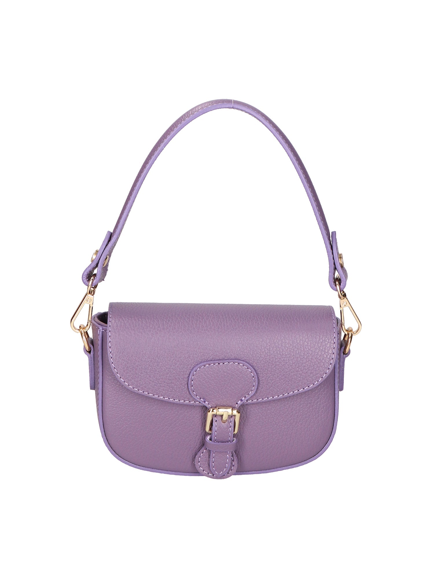 Borsa a spalla da Donna in Vera Pelle | gave lux | GLX220652623FBG-D87_VIOLET