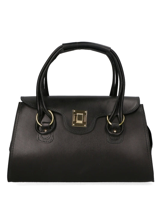 borsa a mano da Donna in Vera Pelle | Gave Lux | GLX22911223FBG-NERO_BLACK