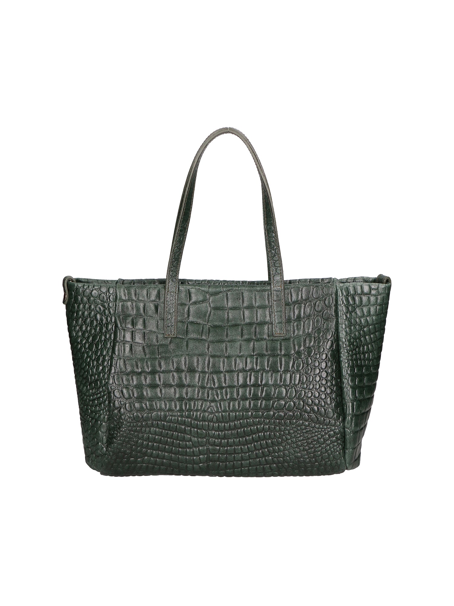 Borsa a spalla da Donna in Vera Pelle | Gave Lux | GLX220649923FBG-017_VERDE_BOTTIGLIA