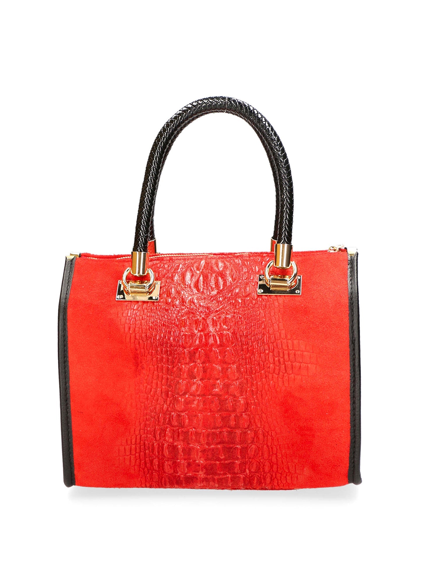 Borsa a bauletto da Donna in Vera Pelle | Gave Lux | GLX228004423FBG-023_ROSSO