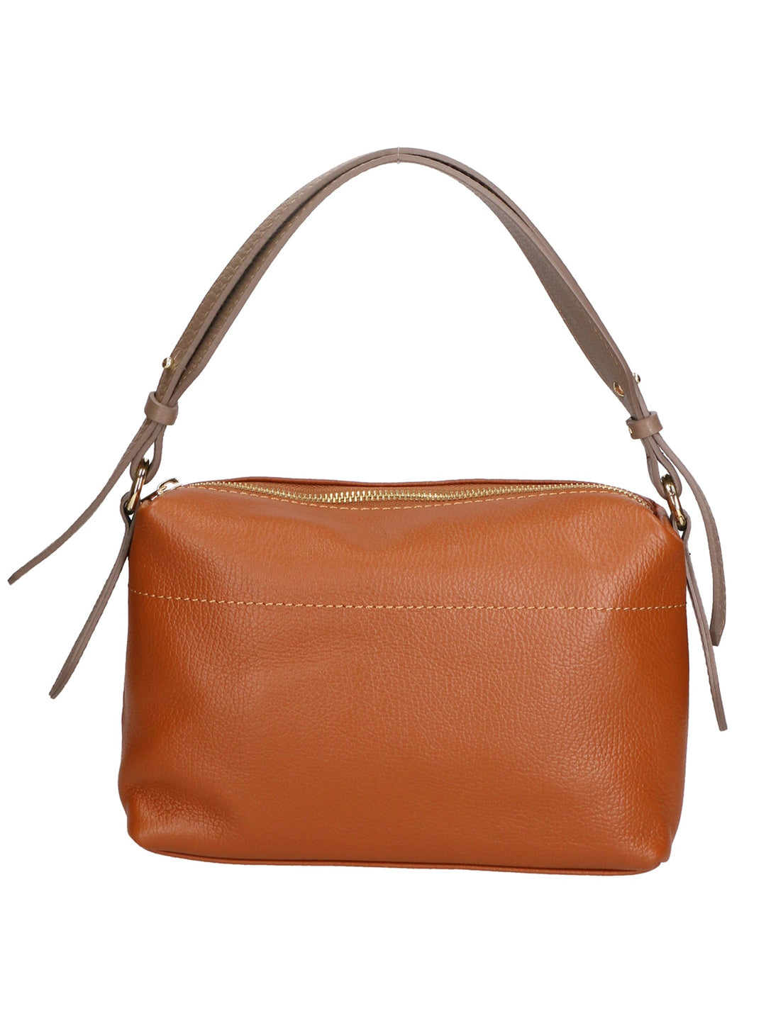 borsa a spalla da Donna in Vera Pelle | gave lux | GLX220667423FBG-D17_CUOIO_+_D40_TAUPE