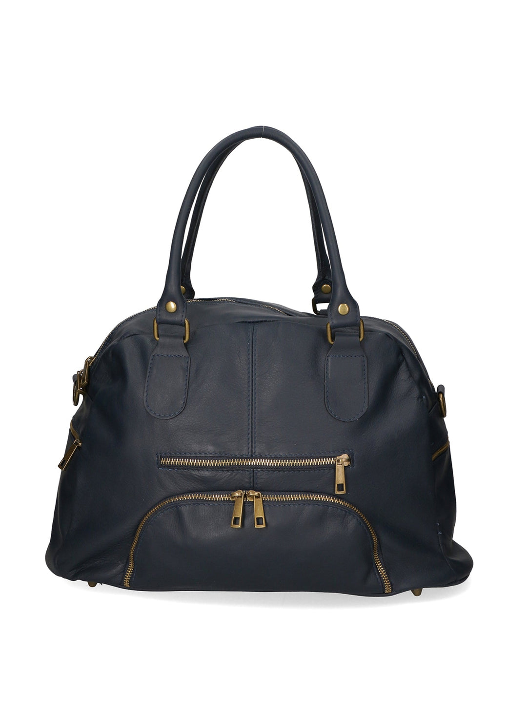 Borsa a mano da Donna in Vera Pelle | Gave Lux | GLX22617423FBG-S24_BLU_JEANS
