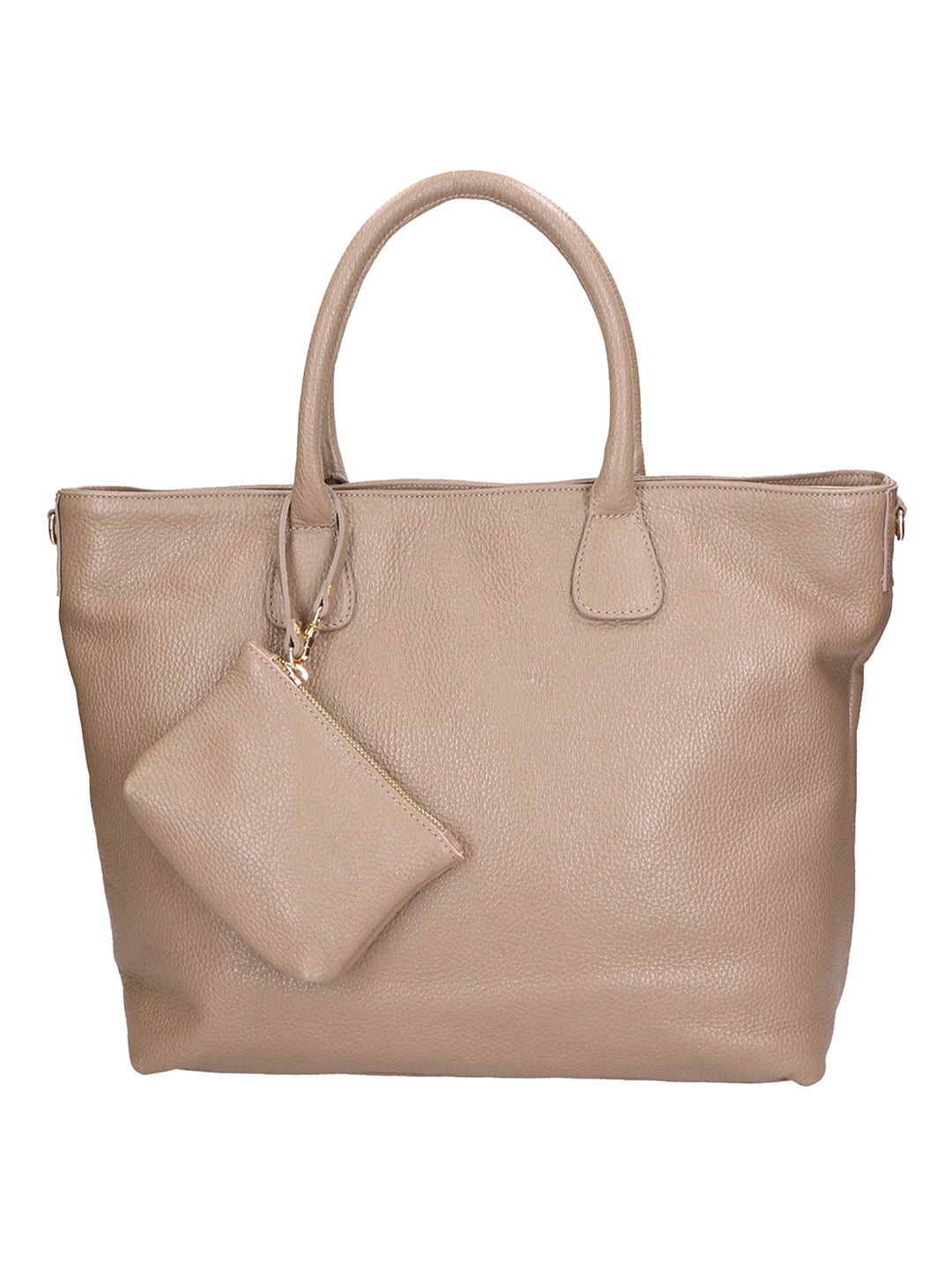 borsa a spalla da Donna in Vera Pelle | gave lux | GLX220652123FBG-D40_TAUPE