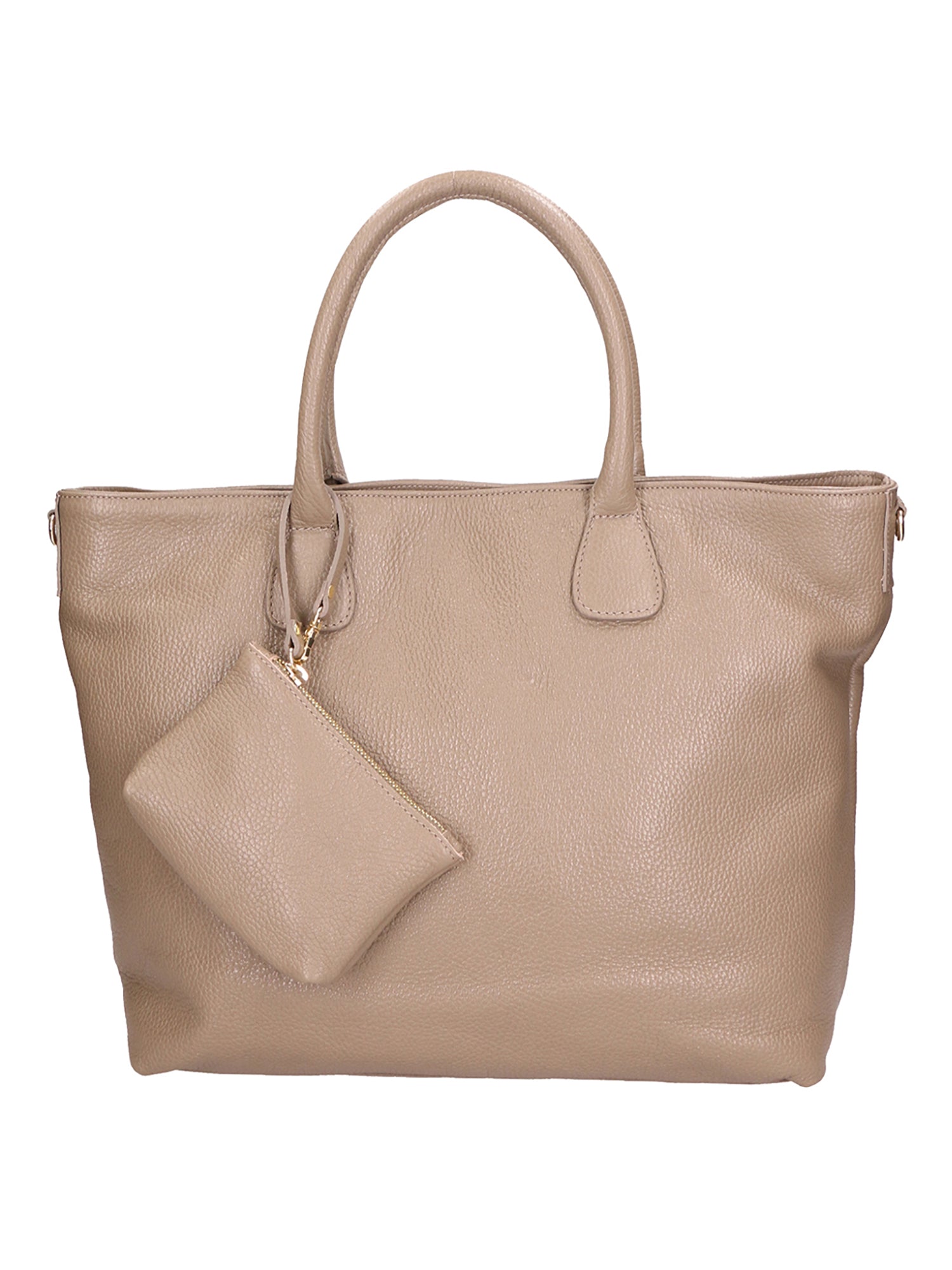 borsa a spalla da Donna in Vera Pelle | gave lux | GLX220652123FBG-D40_TAUPE