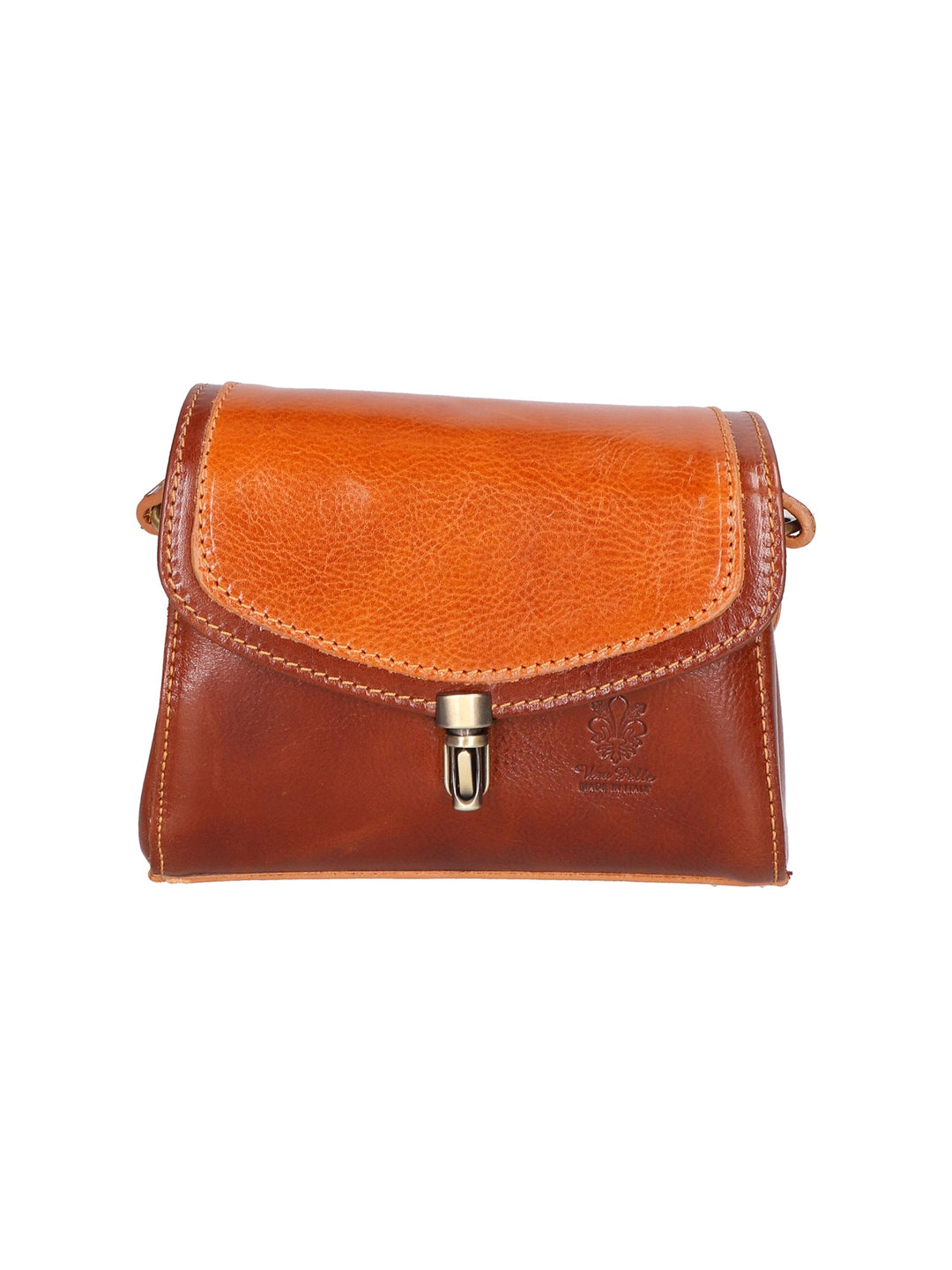 Borsa a tracolla da donna In Vera pelle | gave lux | GLX220711823FBG-MARRONE_+_CUOIO