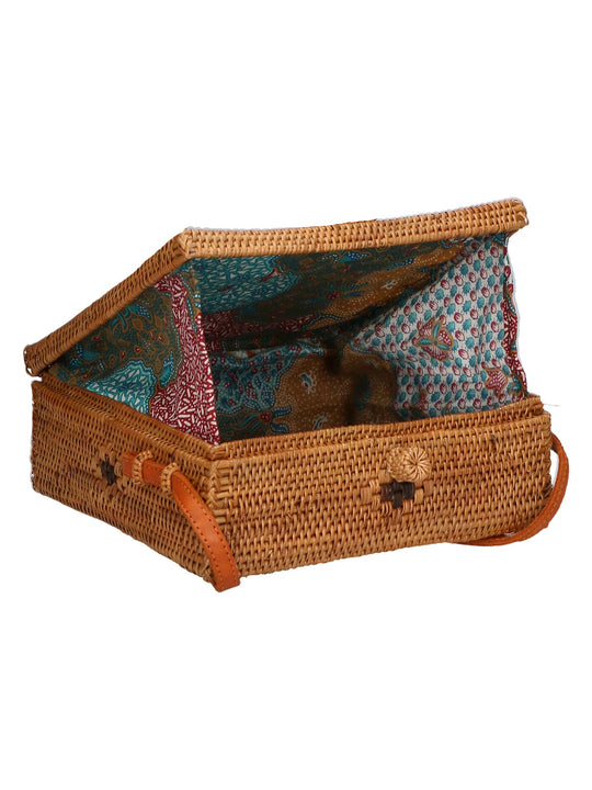 Lara Borsa a tracolla da Donna in Rattan
