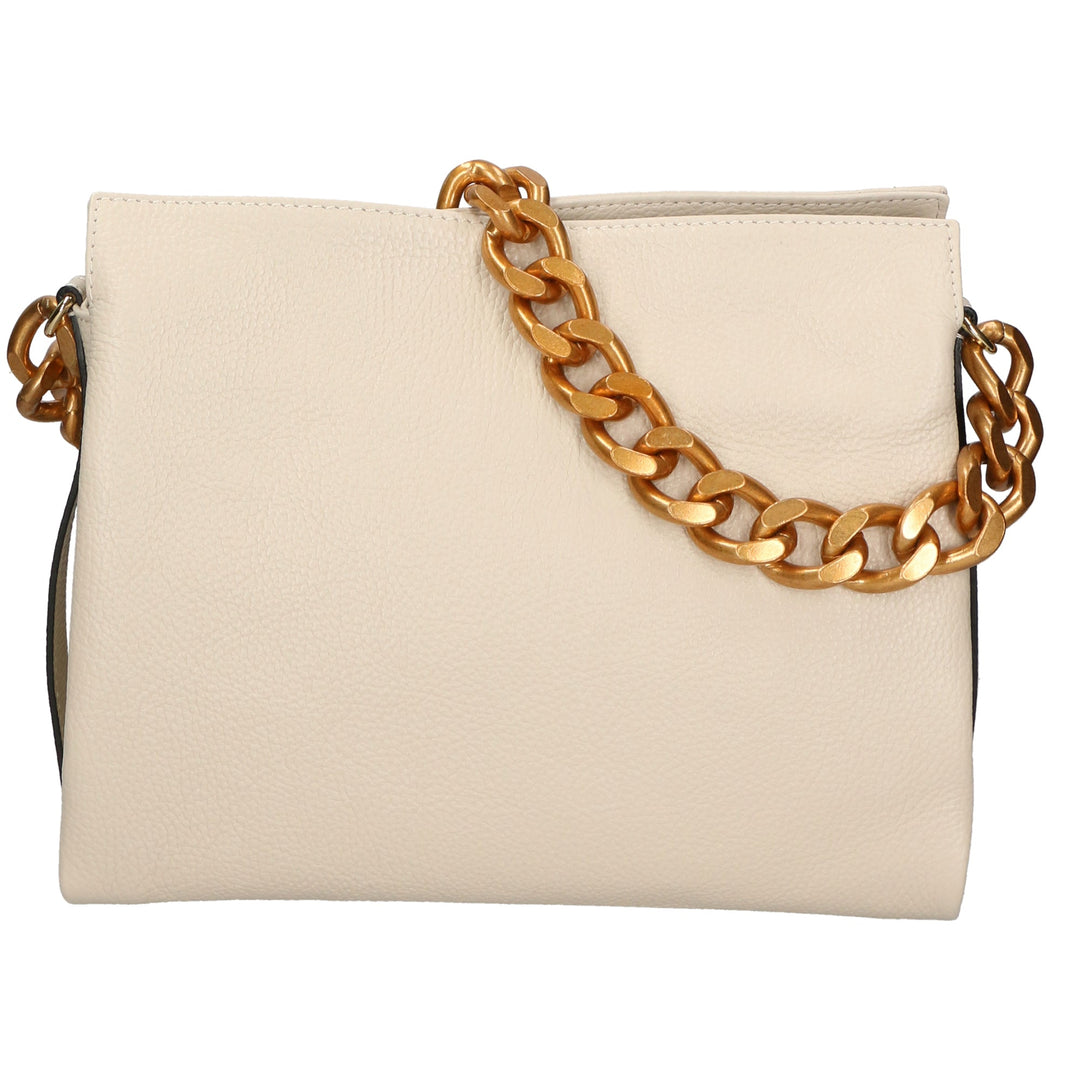 Ilda Borsa a spalla da Donna in Vera Pelle