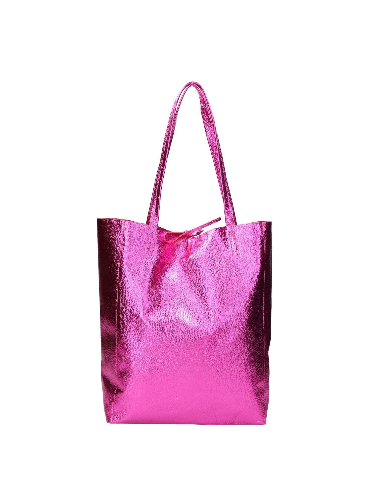 Borsa a spalla da Donna in Vera Pelle | Gave Lux | GLX220592123FBG-DL66_FUXIA