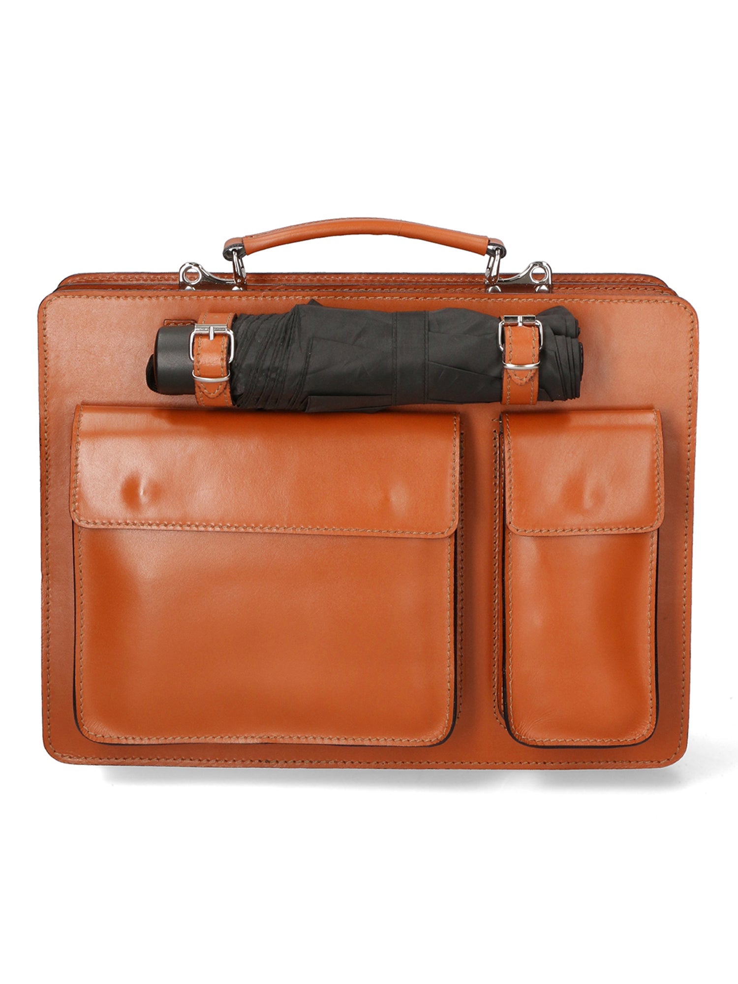 Borsa da lavoro Unisex in Vera Pelle | Gave Lux | GLX22700523FBG-CUOIO