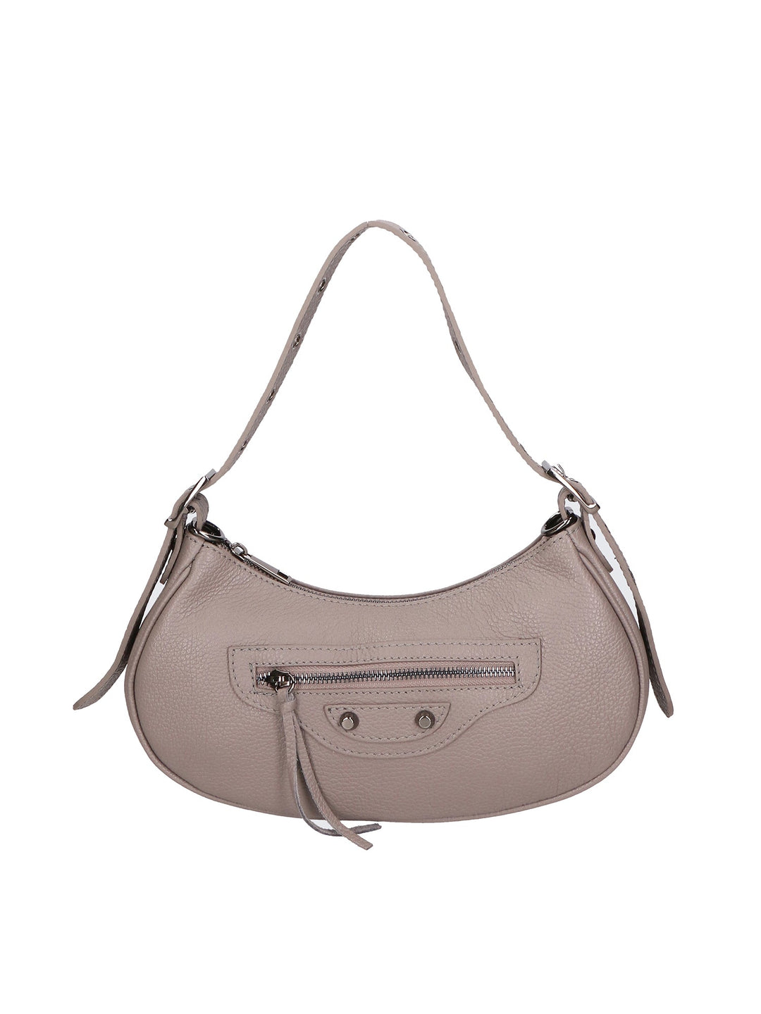 Borsa a spalla da Donna in Vera Pelle | Gave Lux | GLX220654823FBG-SMOG