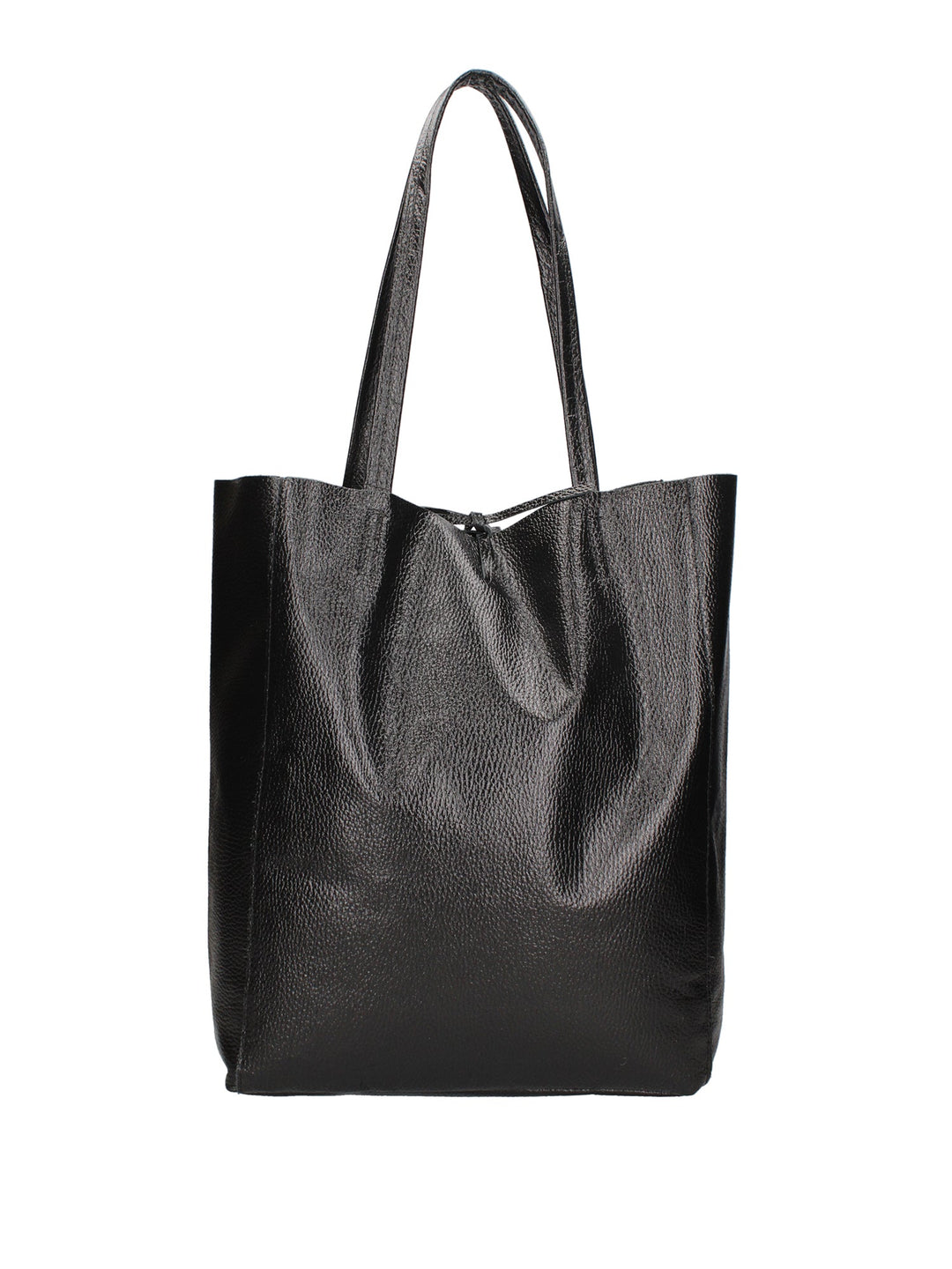 Borsa Shopper da donna In Vera pelle | Gave Lux | GLX220592123FBG-DL28_NERO