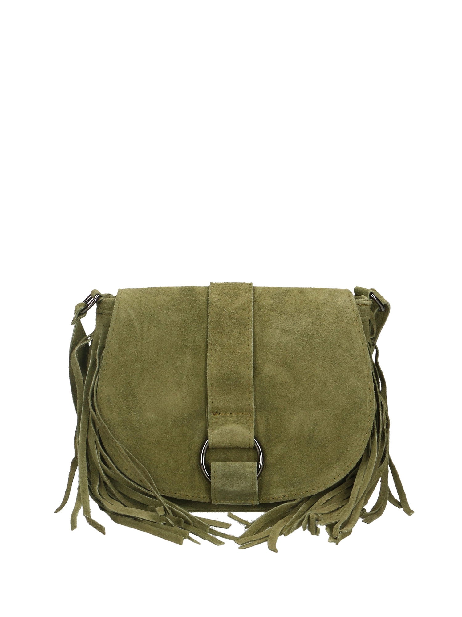 Borsa a tracolla da donna In Vera pelle | Gave Lux | GLX22142123FBG-VERDE_MILITARE