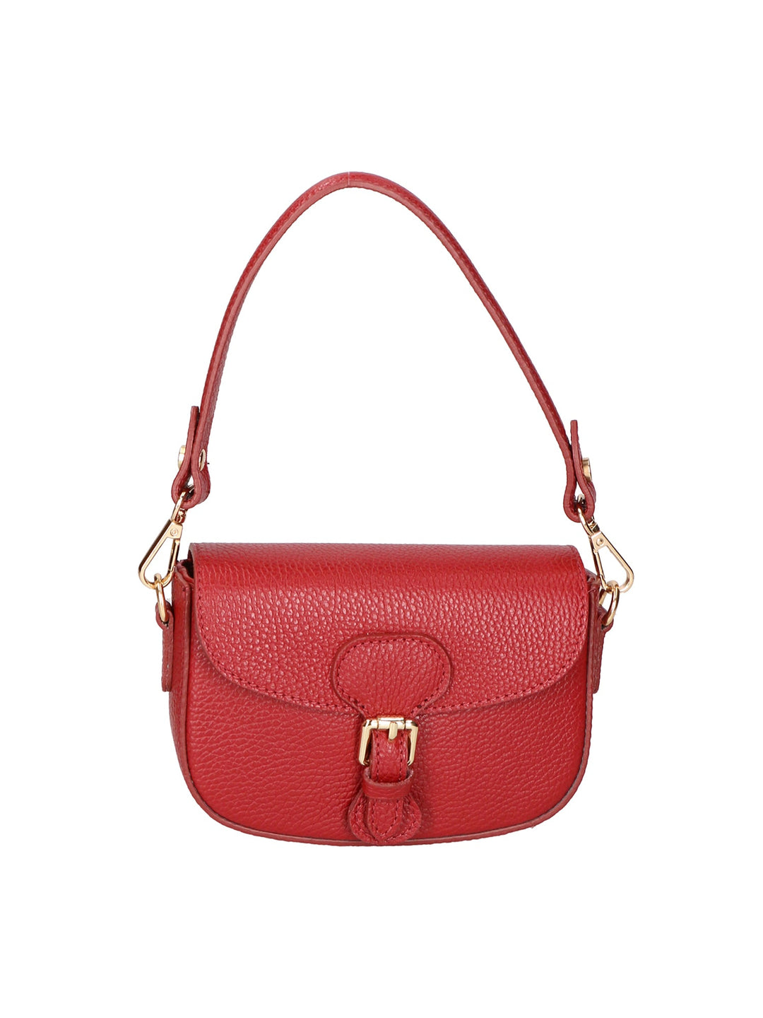Borsa a spalla da Donna in Vera Pelle | gave lux | GLX220652623FBG-D10_ROSSO_SCURO