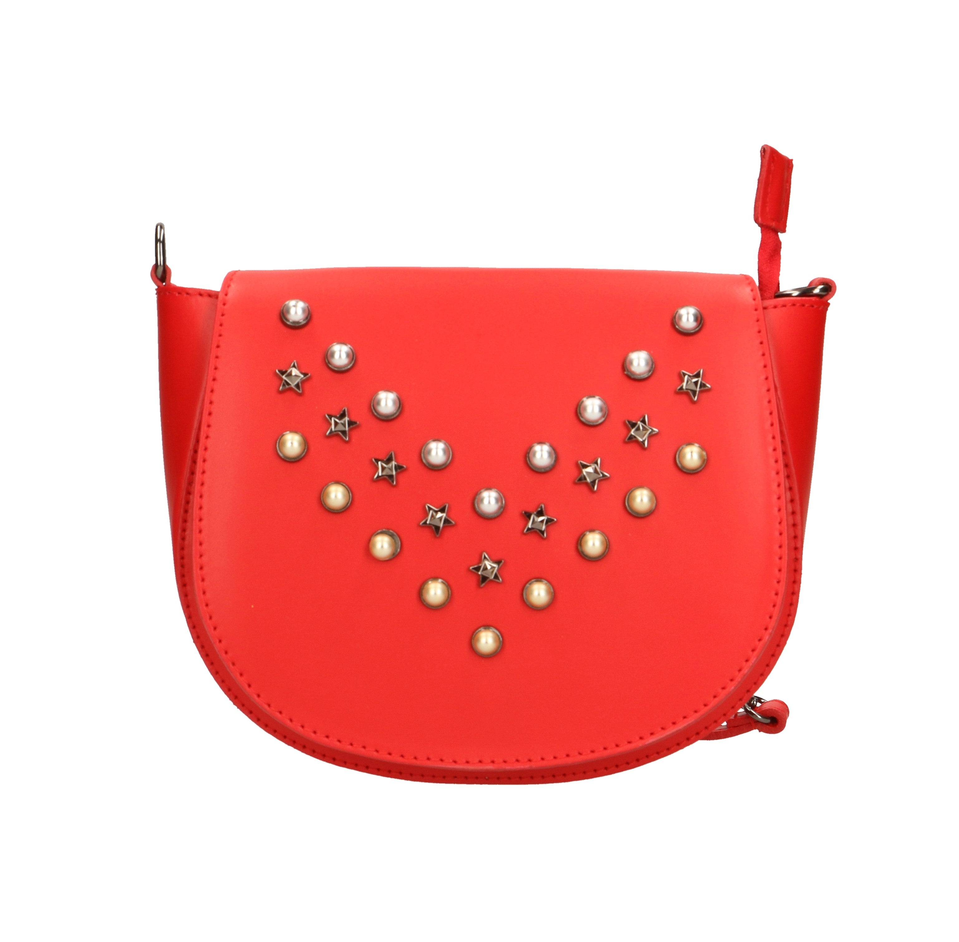 Borsa a tracolla da donna In Vera pelle | Gave Lux | GLX22153323FBG-ROSSO