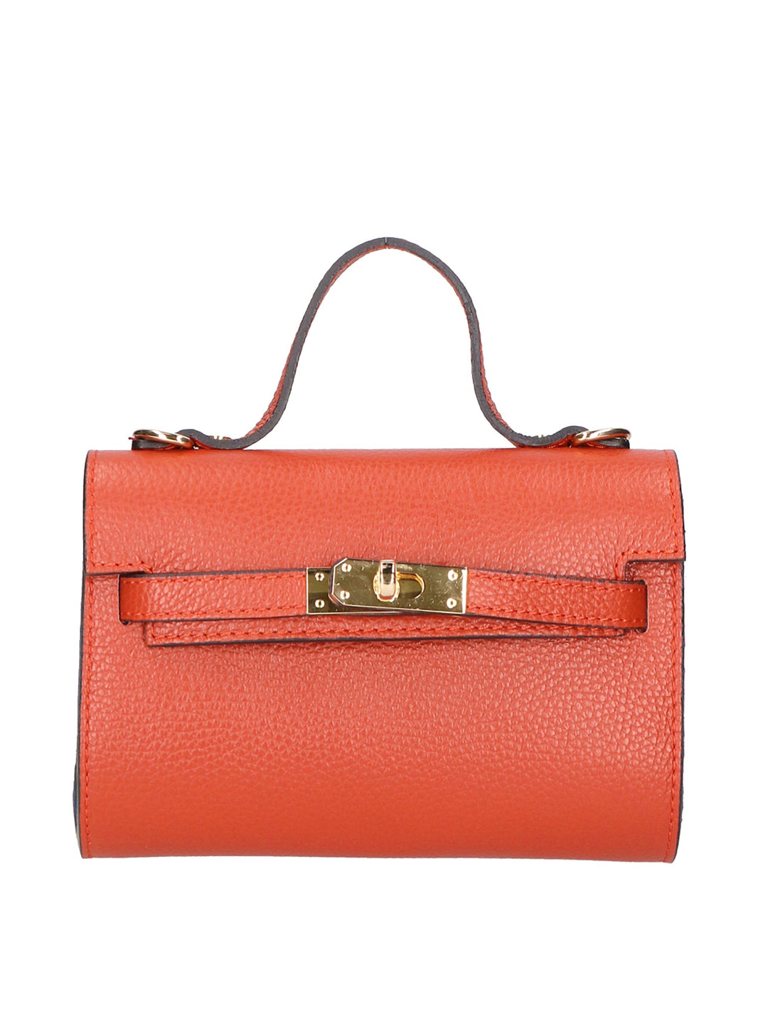 pochette da Donna in Vera Pelle | Gave Lux | GLX220652523FBG-D61_MATTONE