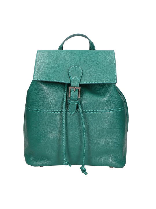 Zaino da Donna in Vera Pelle | Gave Lux | GLX220685523FBG-D91_PAVONE