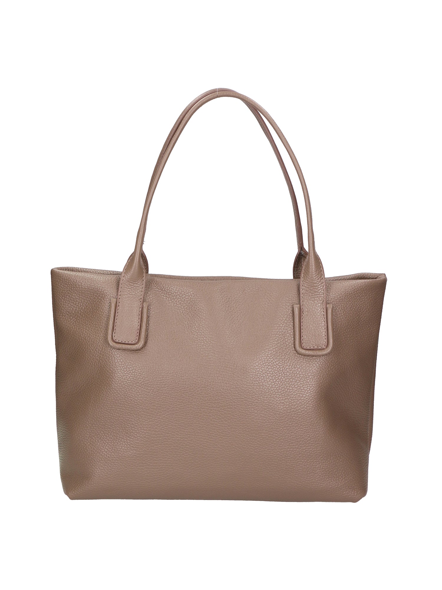 Borsa a spalla da Donna in Vera Pelle | gave lux | GLX220650623FBG-D40_TAUPE_TAUPE