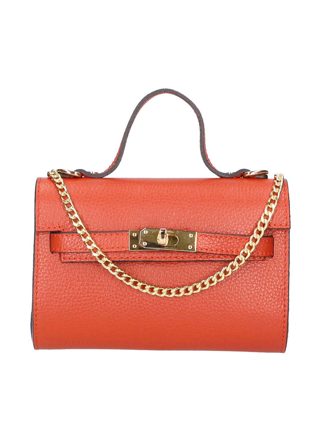 Uma Damen-Clutch aus echtem Leder