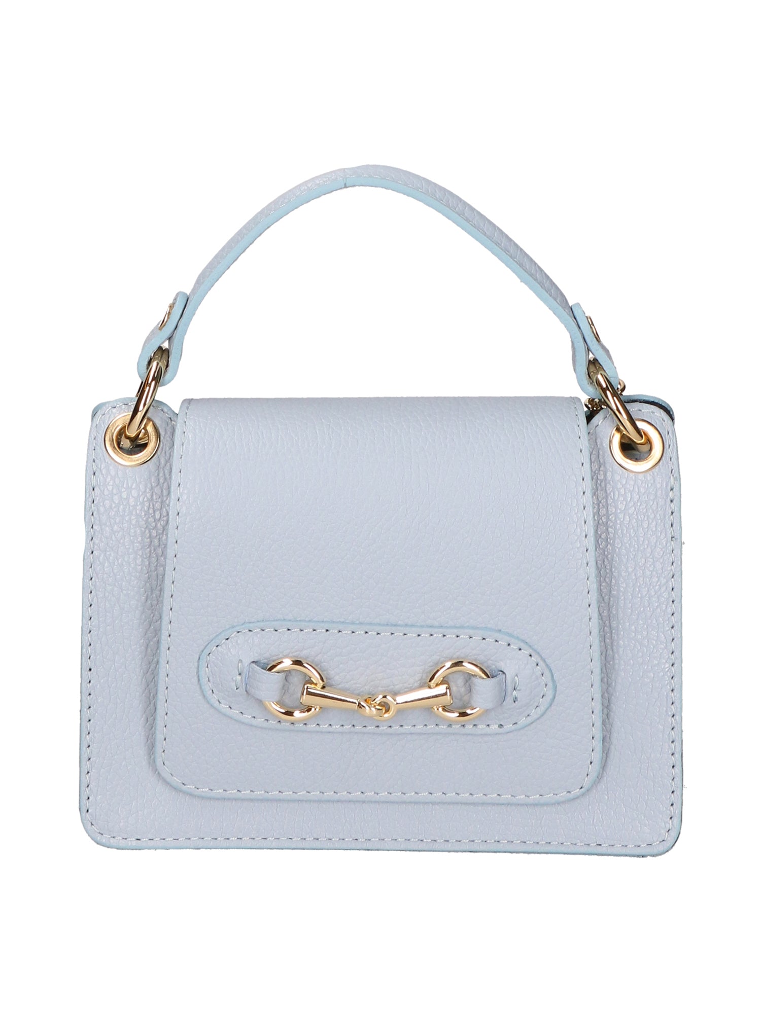 Borsa a mano da Donna in Vera Pelle | Gave Lux | GLX220589623FBG-C92_CIELO