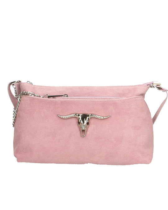 Borsa a tracolla da donna In Vera pelle | Gave Lux | GLX22865023FBG-ROSA
