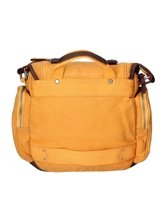 My Unisex Canvas and Leather Shoulder Bag
