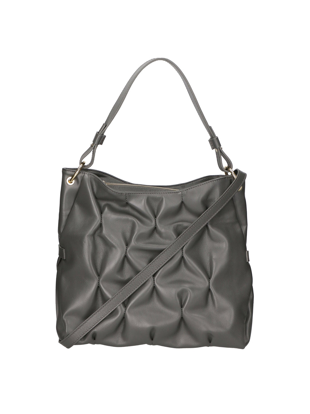 Nila Borsa a spalla da Donna in Vera Pelle