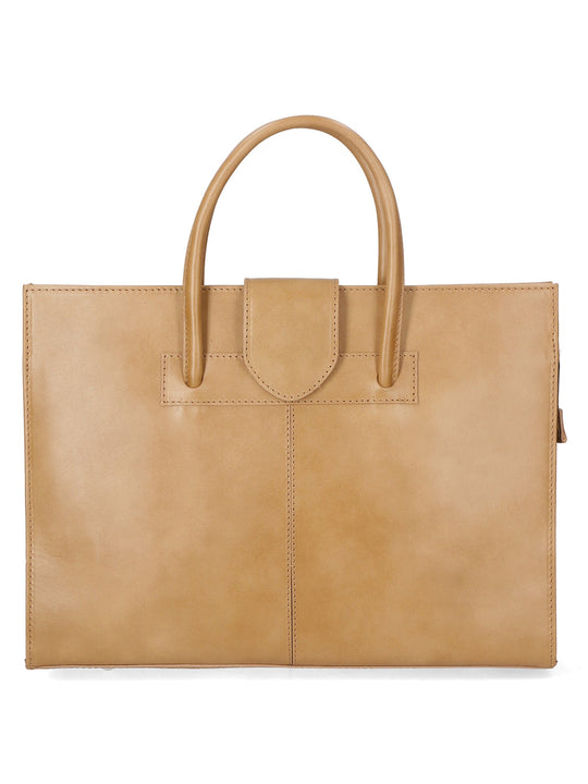 borsa a mano da Donna in Vera Pelle | Gave Lux | GLX22902523FBG-TAUPE