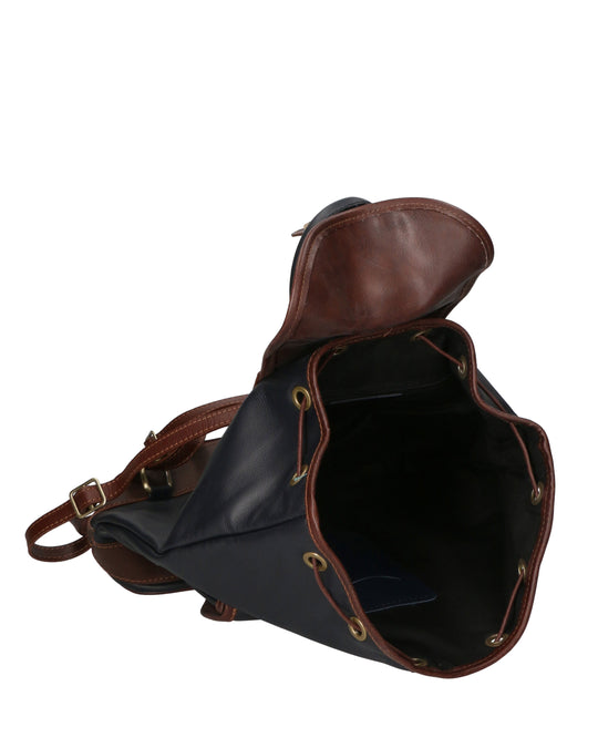 Damenrucksack aus echtem Leder