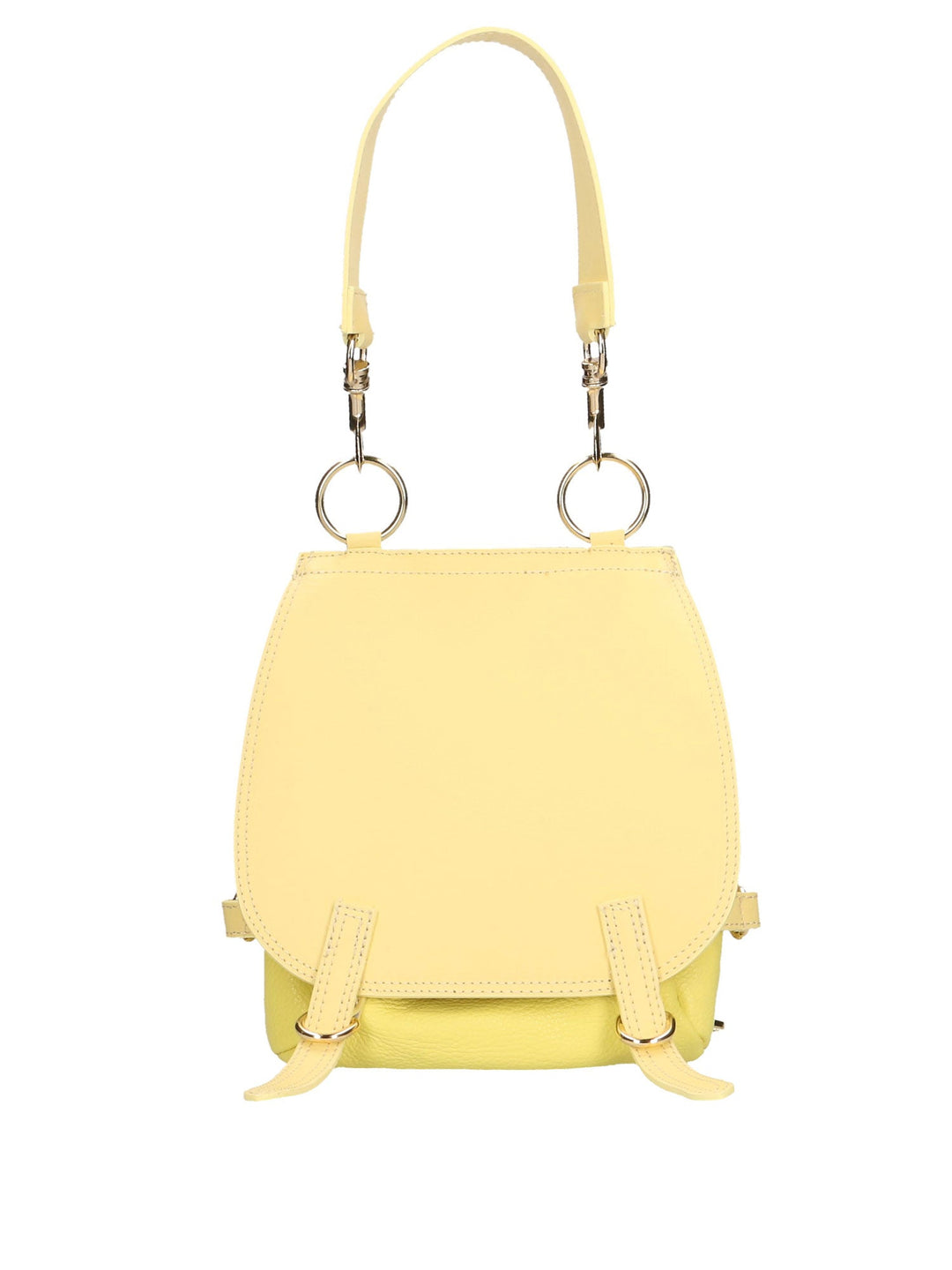 Borsa a tracolla da donna In Vera pelle | Gave Lux | GLX22868323FBG-GIALLO