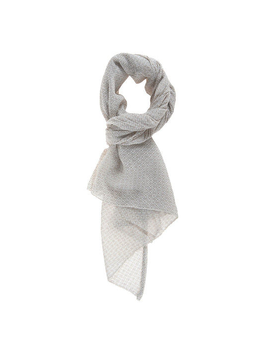 Foulard Unisex in Cotone e seta | Gave Lux | GLX22L202123FBG-GRIGIO_CHIARO