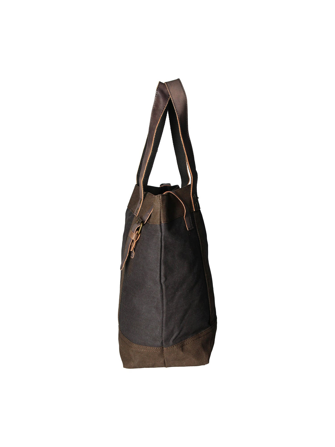 Maura Unisex-Handtasche aus Canvas und Leder