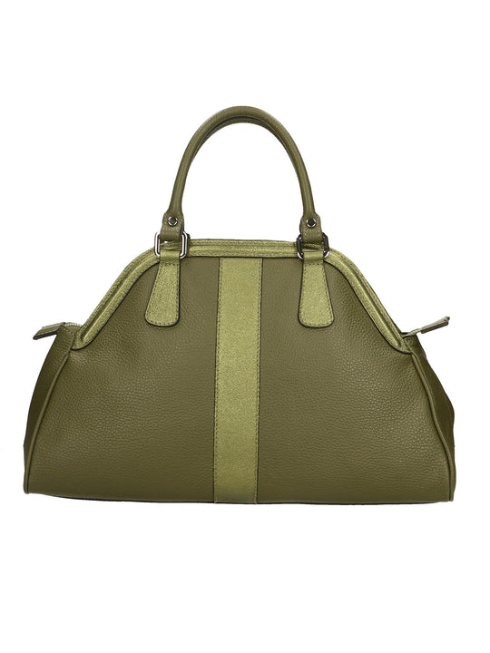 Borsa a mano da Donna in Vera Pelle | Gave Lux | GLX22671023FBG-VERDE+VERDE