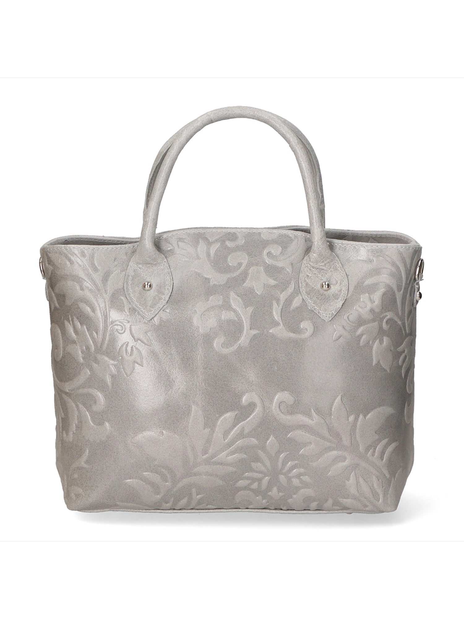 borsa a mano da Donna in Vera Pelle | Gave Lux | GLX228007023FBG-020_GRIGIO_CHIARO