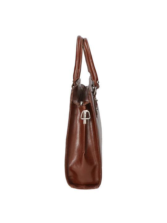 Fabrizia borsa a mano da Donna in Vera Pelle