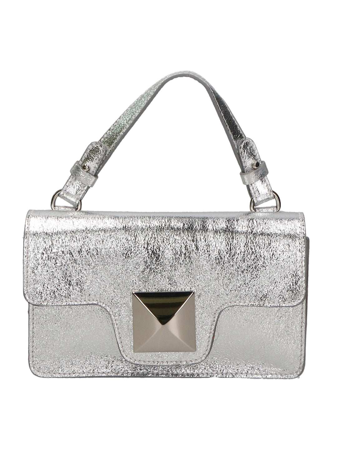Borsa a mano da Donna in Vera Pelle | Gave Lux | GLX220601023FBG-L001_ARGENTO