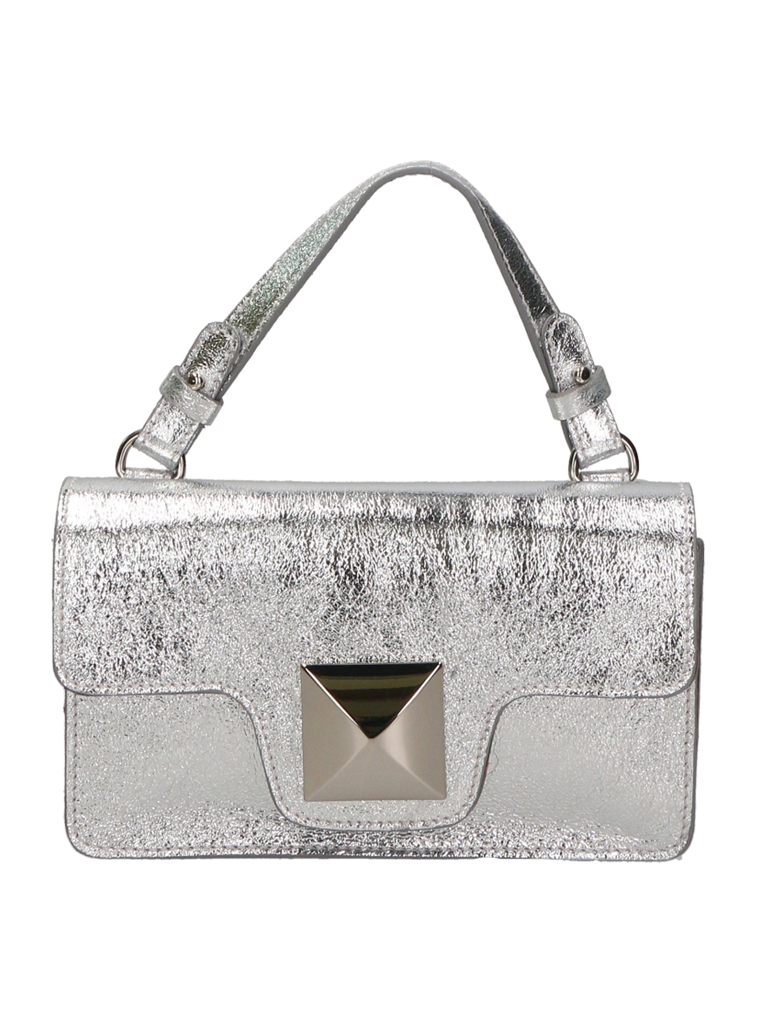 Borsa a mano da Donna in Vera Pelle | Gave Lux | GLX220601023FBG-L001_ARGENTO
