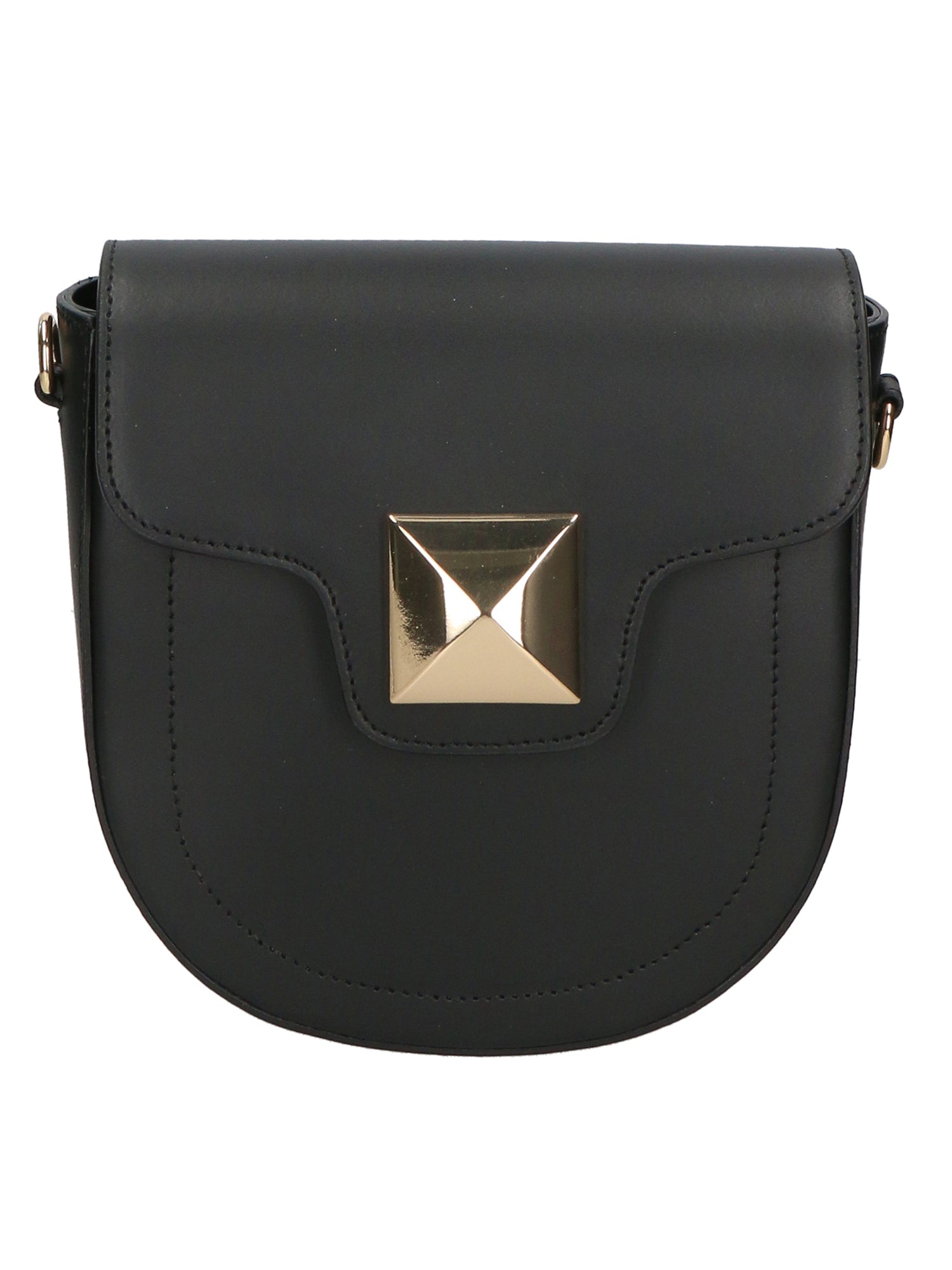 Borsa a Tracolla da Donna in Vera Pelle | Gave Lux | GLX220601423FBG-P218_NERO