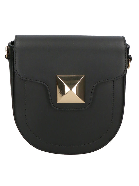 Borsa a Tracolla da Donna in Vera Pelle | Gave Lux | GLX220601423FBG-P218_NERO