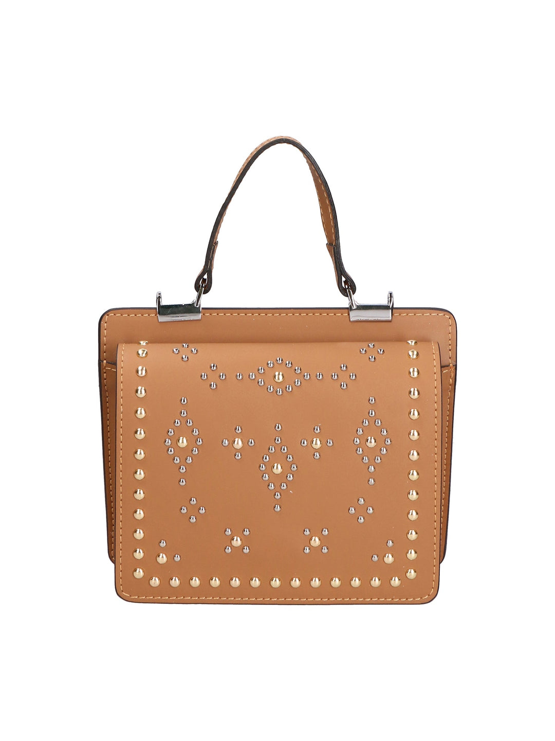 Borsa a mano da Donna in Vera Pelle | Gave Lux | GLX2218855423FBG-CUOIO_COGNAC
