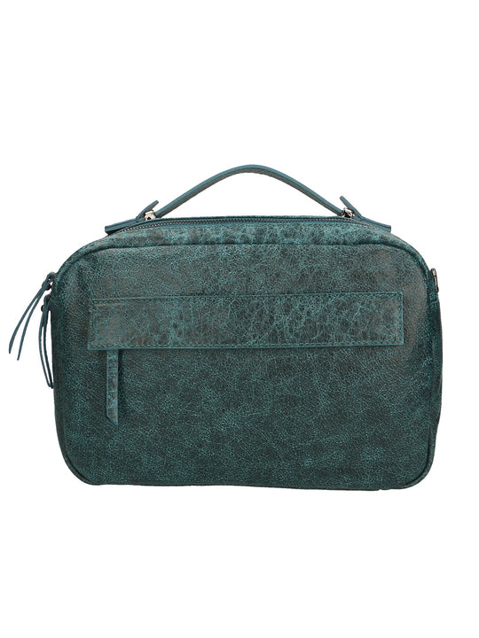 Borsa a mano Unisex in Vera Pelle | Gave Lux | GLX22654223FBG-PETROLIO_