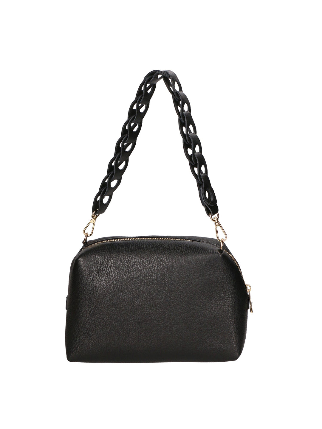Borsa a spalla da Donna in Vera Pelle | Gave Lux | GLX220644323FBG-NERO