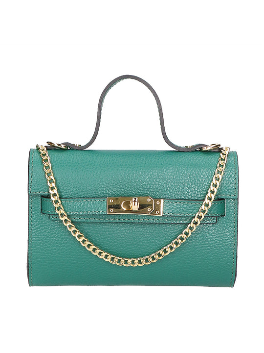 Uma Damen-Clutch aus echtem Leder