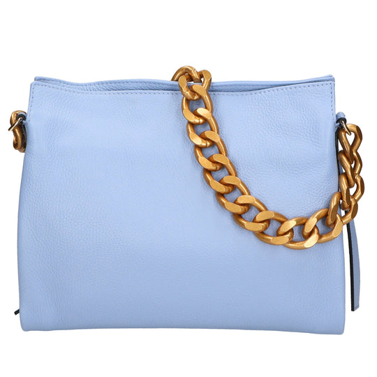 Ilda Borsa a spalla da Donna in Vera Pelle