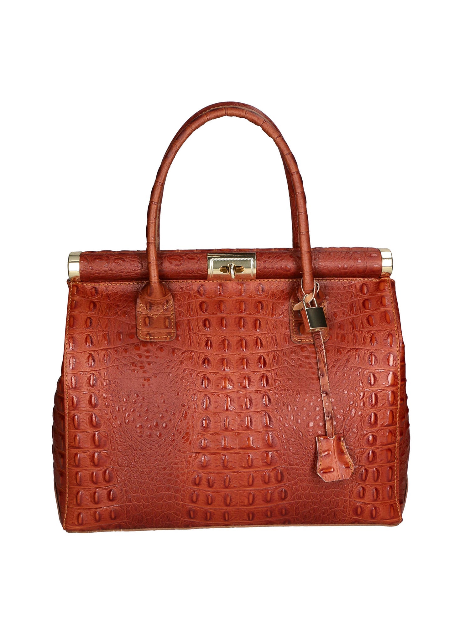 borsa a mano da Donna in Vera Pelle | Gave Lux | GLX22772723FBG-C17_CUOIO_COGNAC