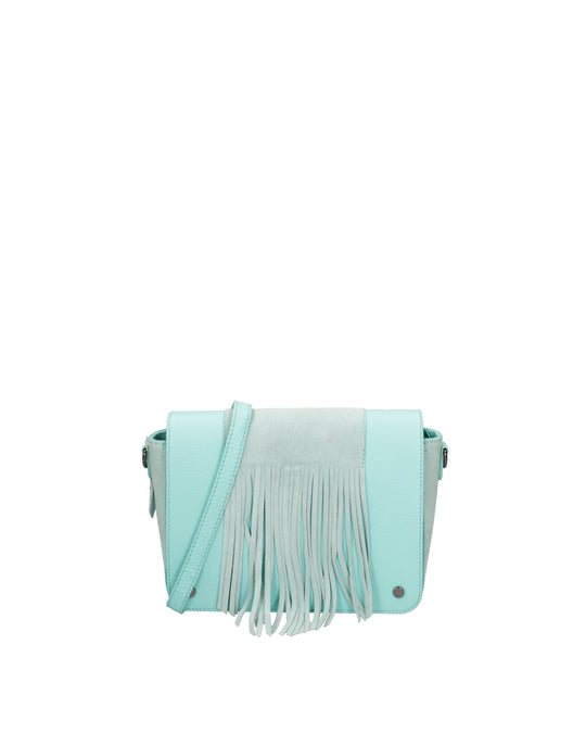 Borsa a tracolla da donna In Vera pelle | Gave Lux | GLX22891823FBG-TIFFANY
