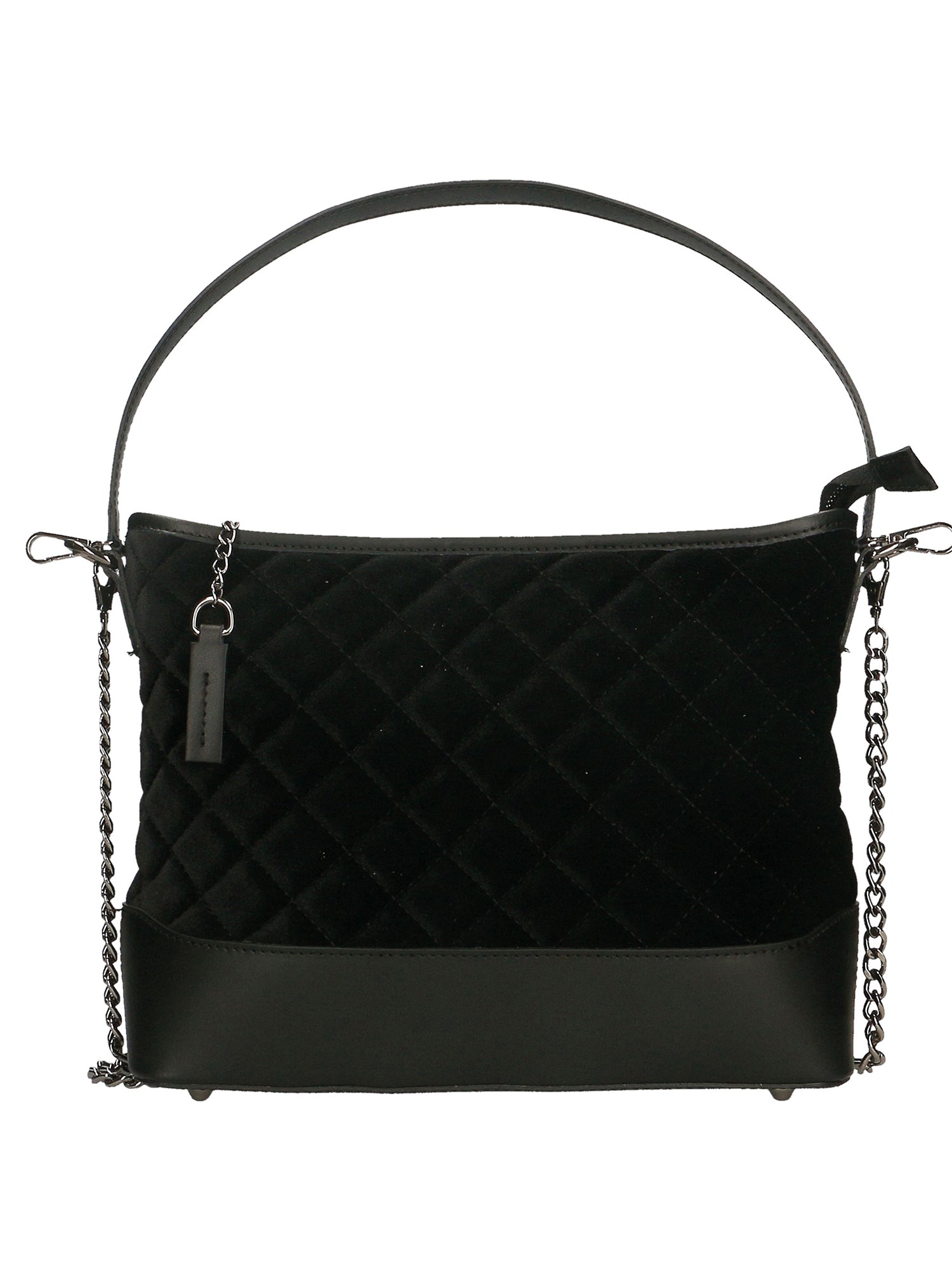Borsa a spalla da Donna in Vera Pelle | Gave Lux | GLX22882323FBG-NERO_BLACK